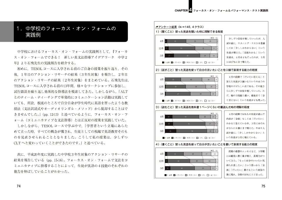 英語教育選書 理論と実践でわかるフォーカス・オン・フォーム＆パフォーマンス・テスト再入門