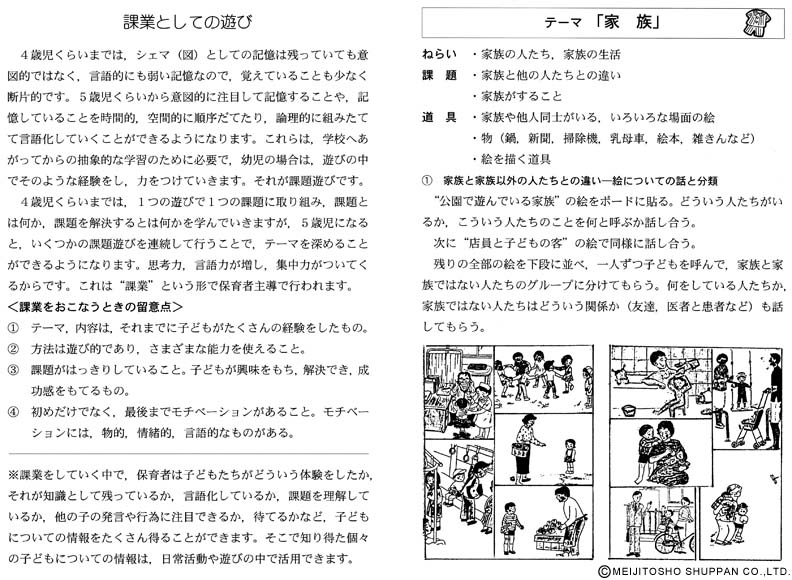 保育園・幼稚園「環境認識」のあそび 家族・人・動物・植物・自然を学ぶ