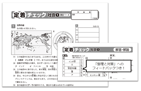 定着チェック