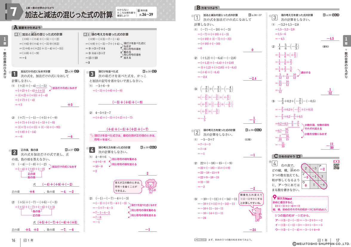 よくわかる数学の学習 中学校の学習教材 明治図書の学習教材